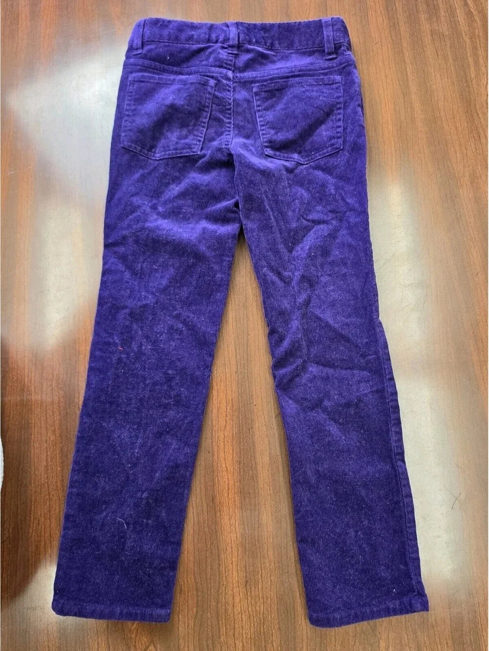 Polo Ralph Lauren Kids Purple Corduroy Pants SZ 6 Straight Leg Classic Pony Logo